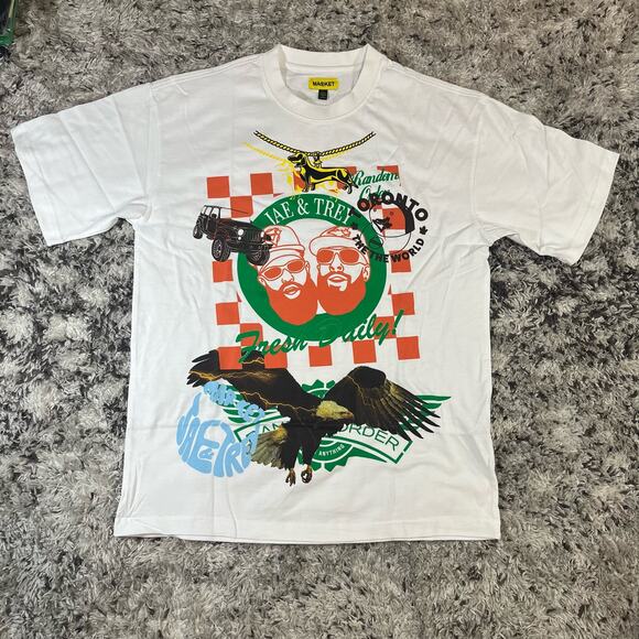 NWT MARKET STUDIOS X JAE AND TREY LIMITED TSHIRT SIZE : XL - Picture 1 of 5